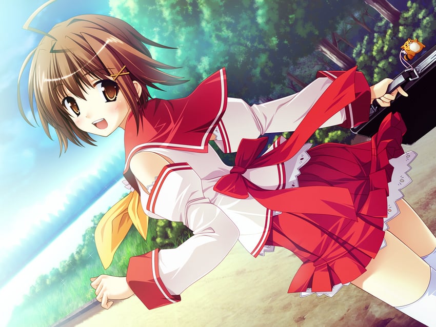Circus (工作室)、RPG学园、日下部日向 1名女孩 :D 乳房 棕眼睛 棕发