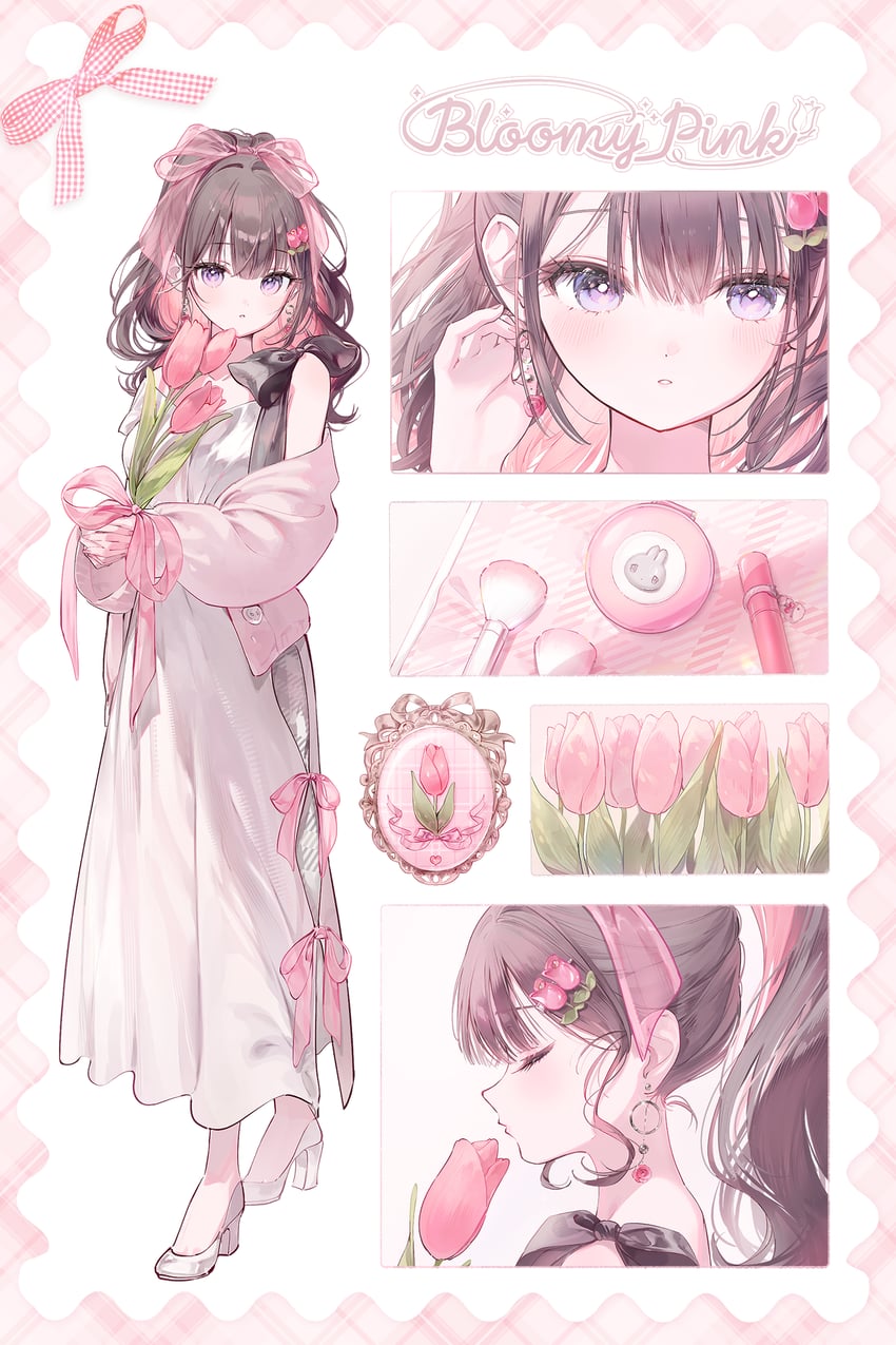 原创 1名女孩 露肩 蓝眼 脸红 乳房