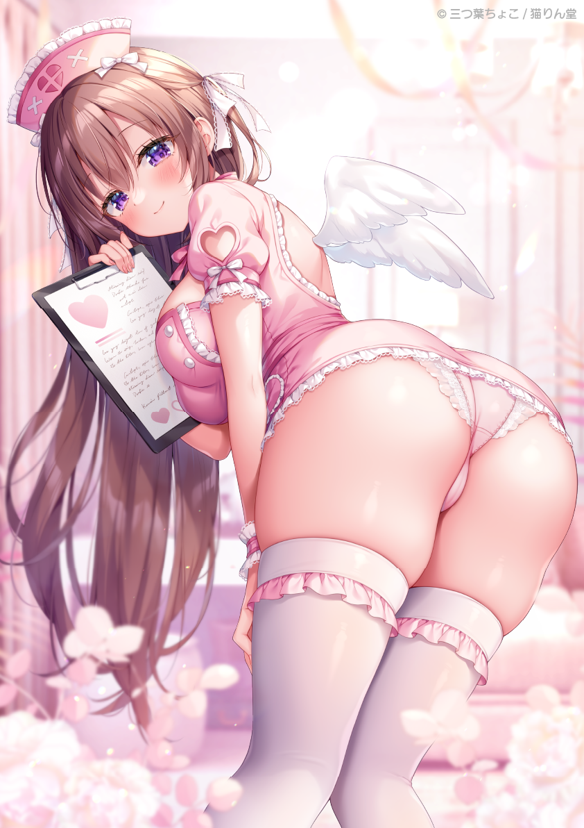 原创 1名女孩 作者名 屁股 蝴蝶结 乳房