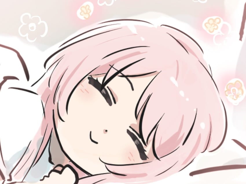 BanG Dream!、Bang Dream! It's MyGO!!!!!、千早爱音 1名女孩 脸红 闭眼 闭嘴 漫画