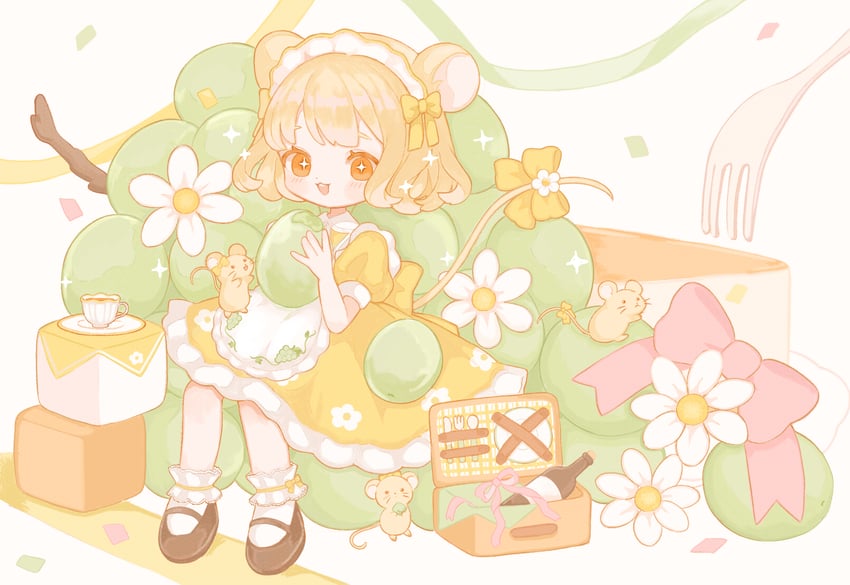 原创 +_+ 1名女孩 猫脸笑 :D 动物