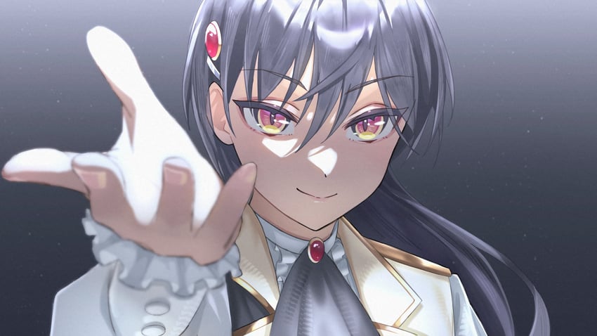 花开梦现、Love Live!、Love Live! 莲之空女学院学园偶像部 1名女孩 阿斯科特领巾 闭嘴 荷叶边袖 荷叶边