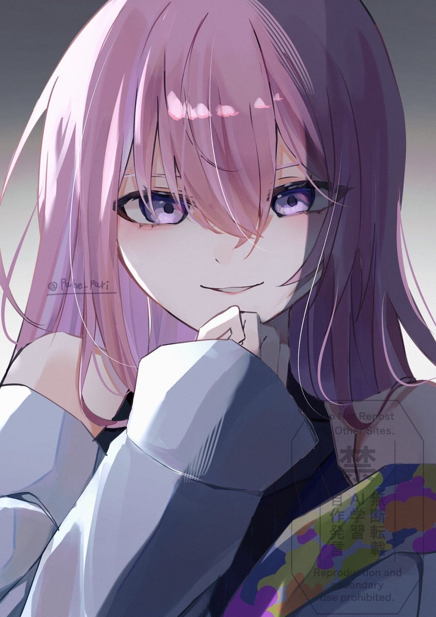 世界计划、VOCALOID、巡音流歌 1名女孩 替换服装 黑衬衫 脸红 特写