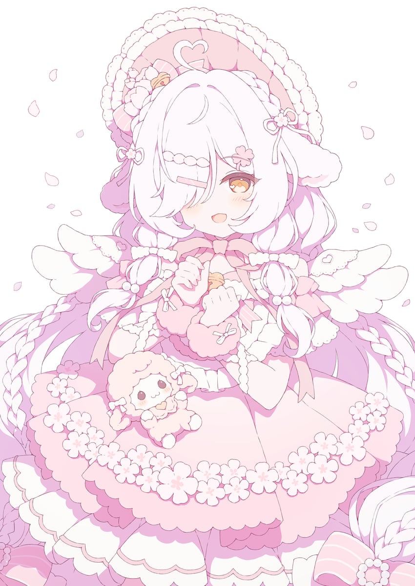 原创 1名女孩 :D 呆毛 脸红 软帽