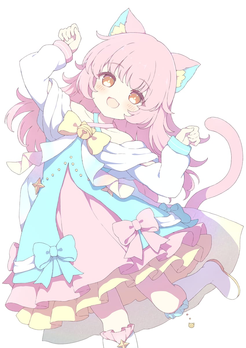 原创 1名女孩 :D 兽耳毛 兽耳 露肩