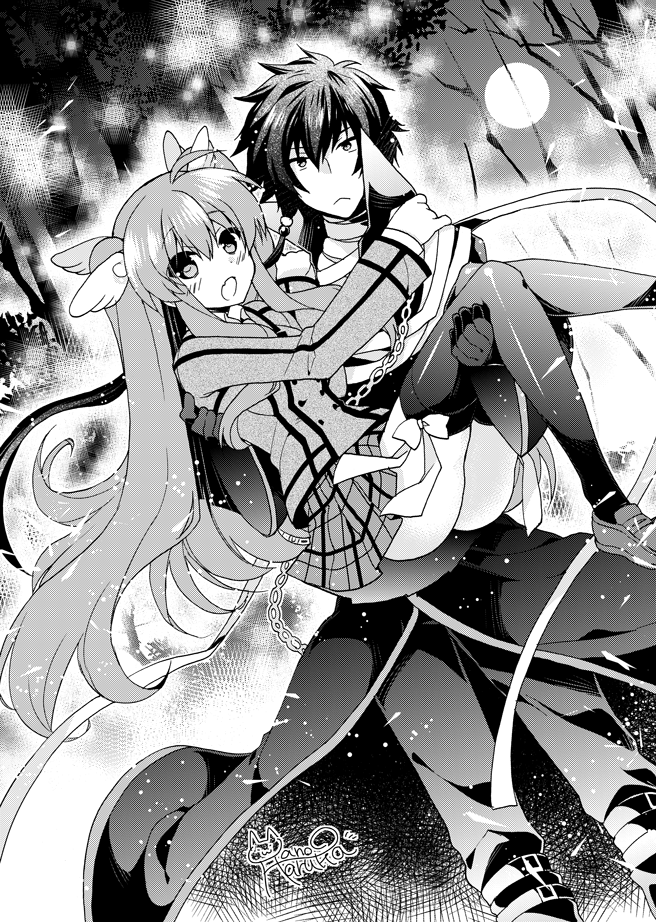 Rewrite、凤千早、大鸟咲夜 :< 惊讶 呆毛 缠绷带的脖子 绷带