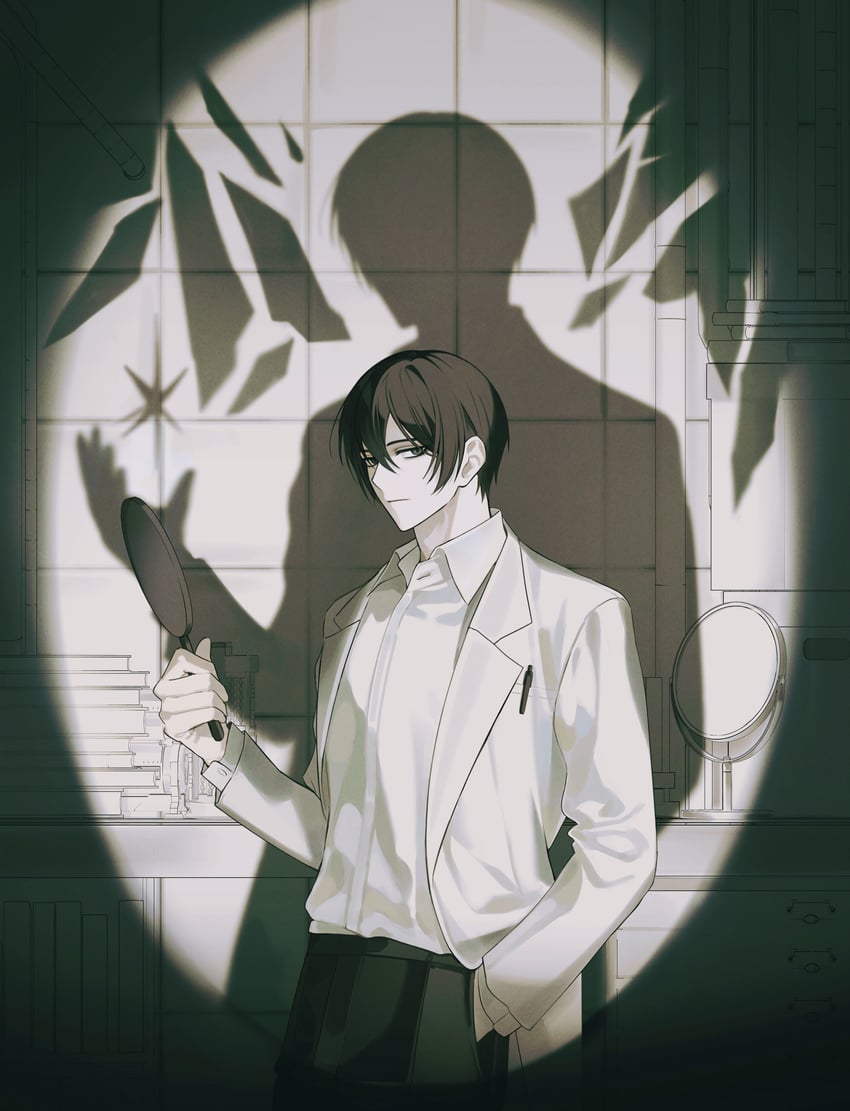 边狱公司、Project Moon、李箱 (Project Moon) 1名男孩 替换服装 黑发 折翼 外套