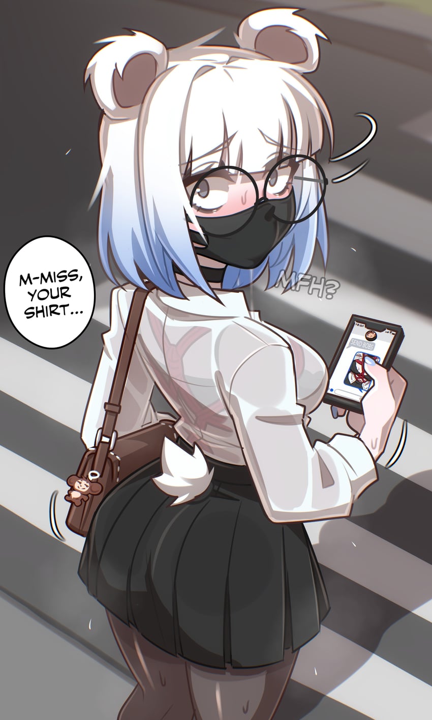 原创、alisa (curseddelta) 1名女孩 兽耳 口嚼球 BDSM 乳房