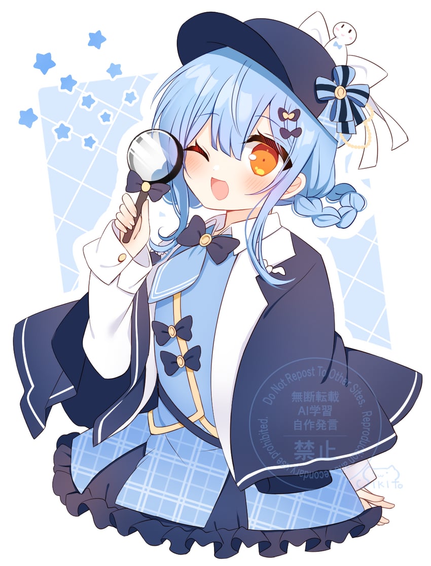 魔法少女的小镇审判、立花雪莉 1名女孩 :D 微笑 黑色小披肩 黑帽子