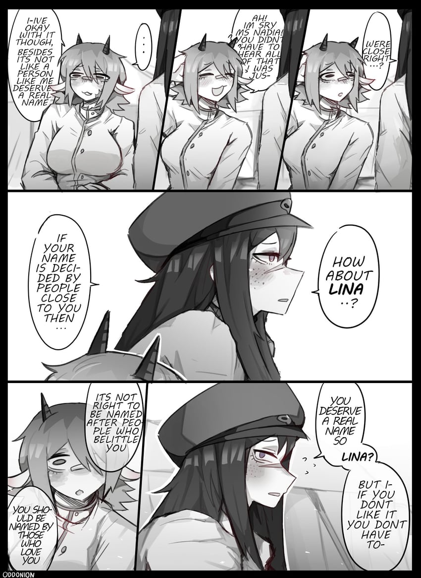 战锤40K 2名女孩 兽耳 脸红 乳房 漫画