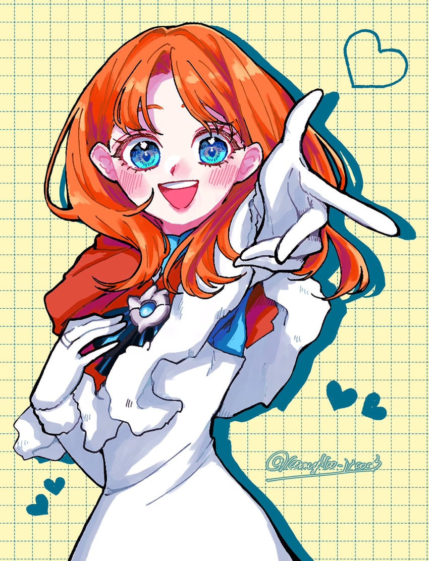 火焰纹章、火焰之纹章：风花雪月、雅妮特·芳汀·多米尼克 1名女孩 :D 蓝眼 脸红 斗篷