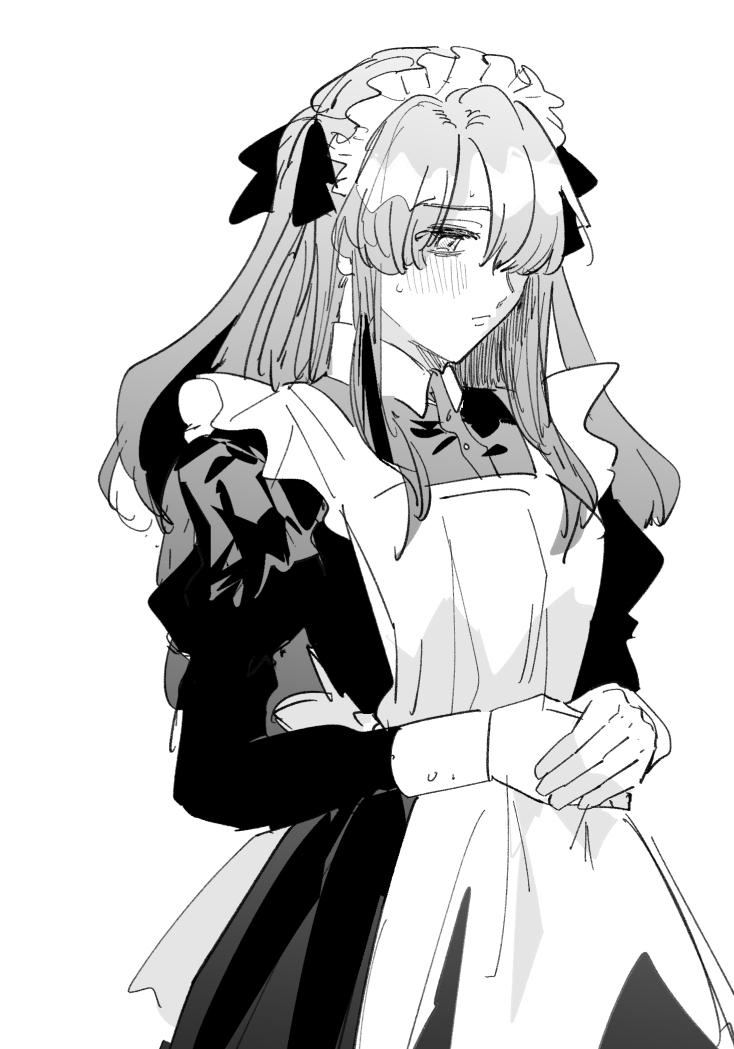 Fate/Grand Order、Fate系列、藤丸立香 (男) 1名男孩 围裙 脸红 闭嘴 牛仔镜头