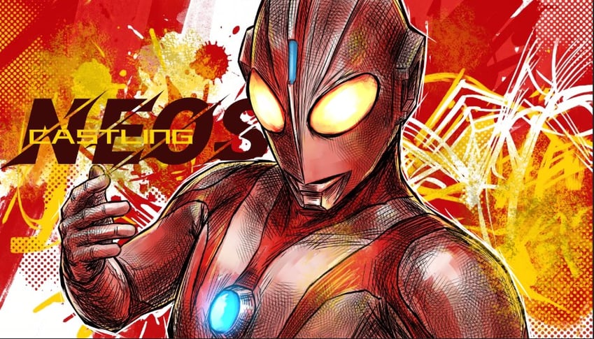 奥特曼系列、奈欧斯奥特曼、ultraman neos 1名男孩 外星人 作者名 角色名称 锁骨