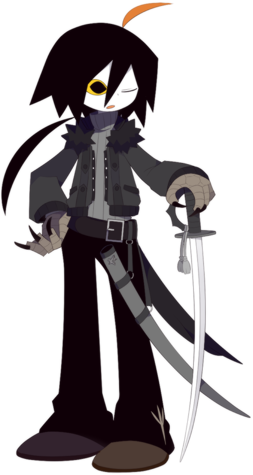 海底囚人、灰色庭园、rouri (funamusea) 1名男孩 呆毛 腰带 鸟男孩 黑瞳