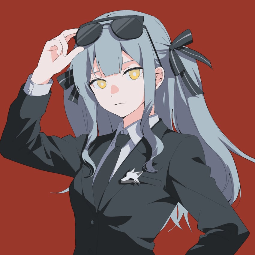 BanG Dream!、Bang Dream! It's MyGO!!!!!、丰川祥子 1名女孩 调整眼镜 替换服装 黑色夹克 黑色领带