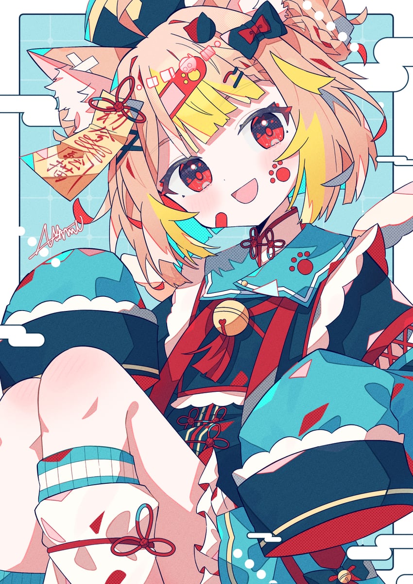原创 1名女孩 :D 兽耳毛 兽耳 作者名