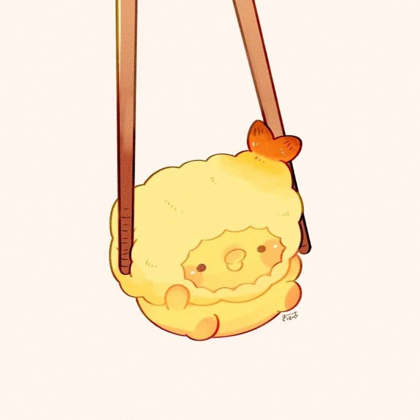 原创、君ピヨ (天宫清) 动物焦点 幼兽 鸟 腮红贴纸 小鸡