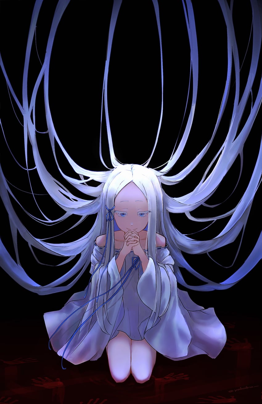 Re:从零开始的异世界生活、潘多拉（Re:Zero） 1名女孩 蓝眼 闭嘴 连衣裙 长发