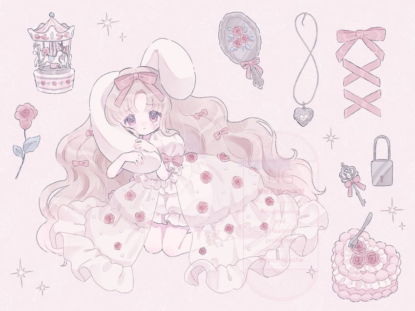原创 1名女孩 :< 金发 脸红 闭嘴