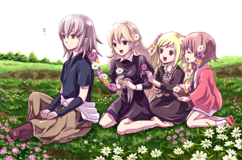 火焰纹章、火焰之纹章：if、艾莉丝 (火焰纹章) 1名男孩 3人女子 :D 替换服装 不同发型