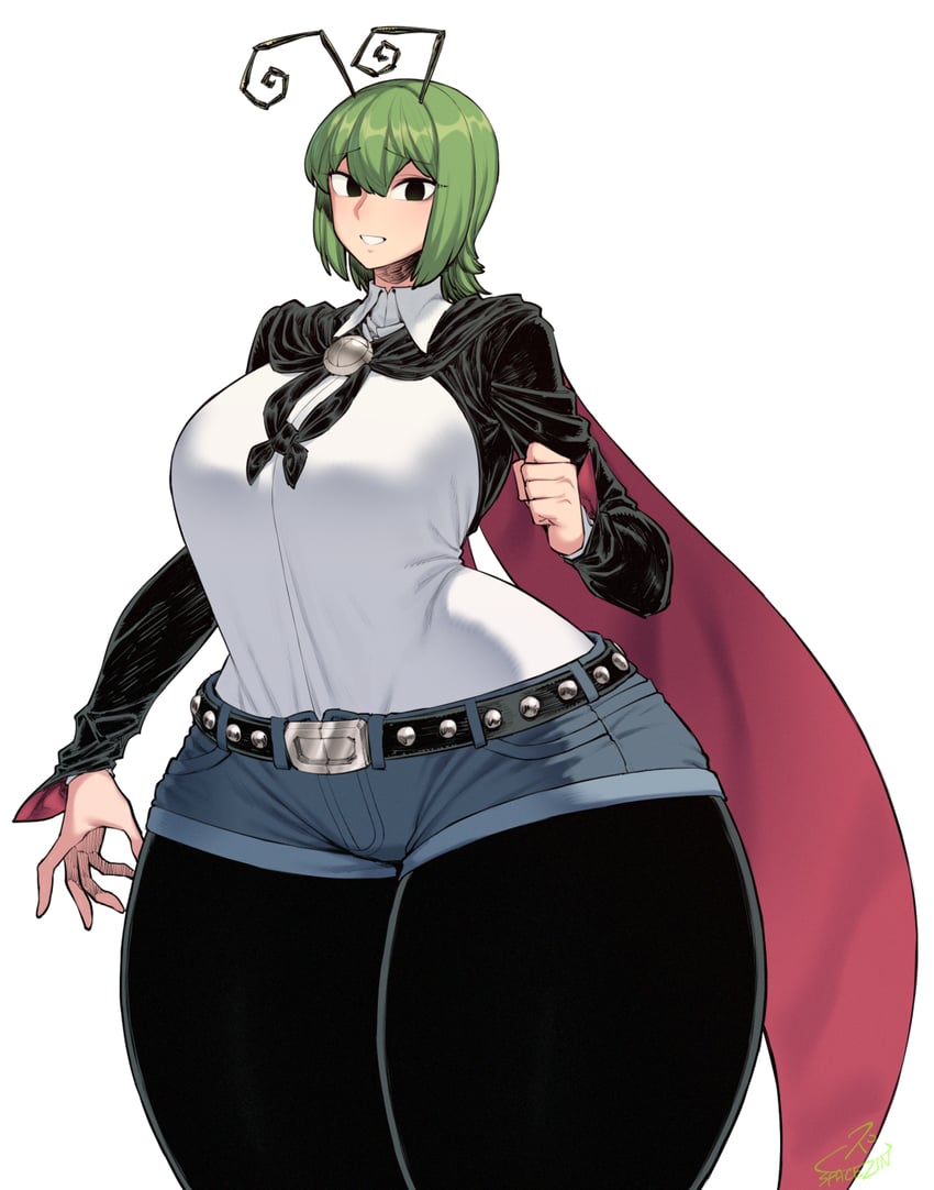东方Project、莉格露·奈特巴格 1名女孩 年龄增长 异形乳量 (大) 替换服装 触角