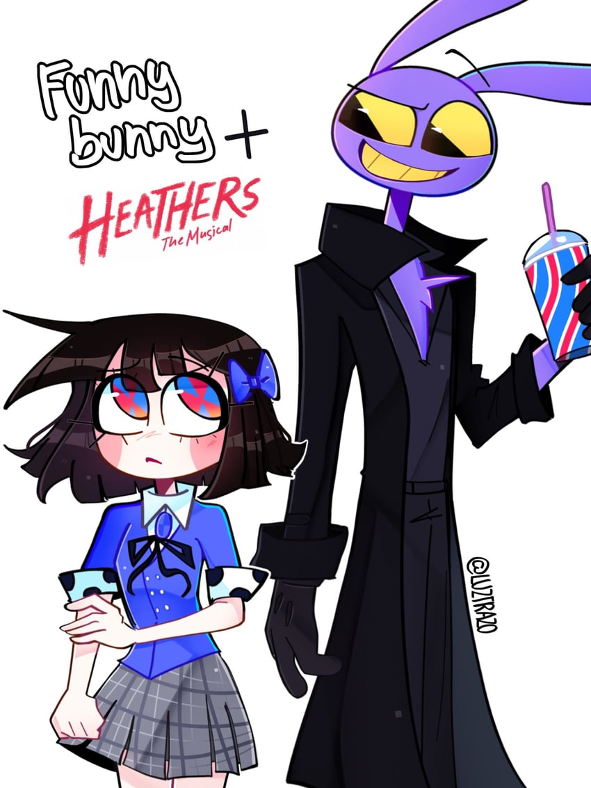 heathers the musical、神奇数字马戏团、jason dean 兽耳 作者名 黑色大衣 黑色手套 黑发