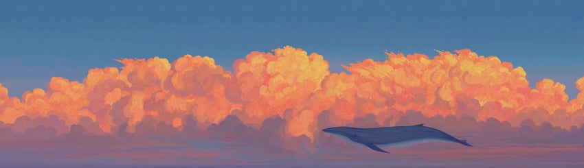 原创 动物 蓝天 云 多云天空 五彩斑斓