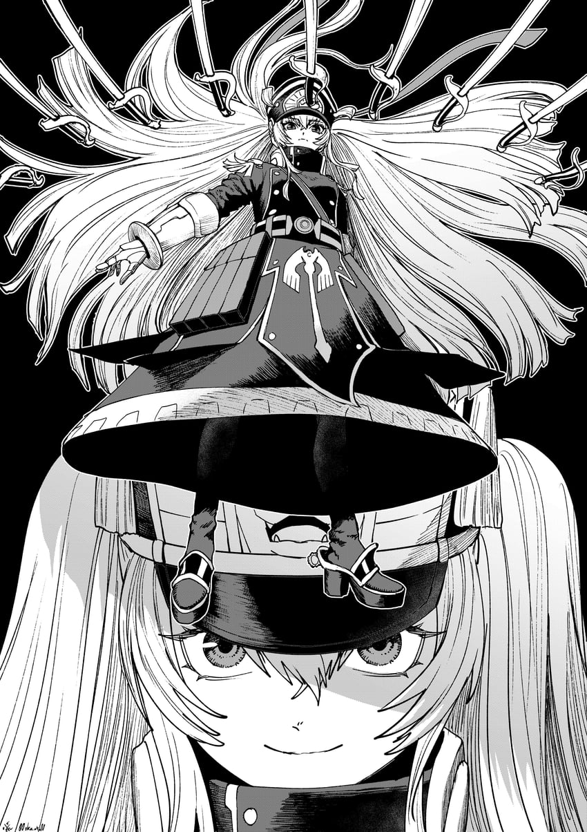 Re:CREATORS、阿尔泰尔 (Re:CREATORS) 1名女孩 腰带 腰包 闭嘴 大衣裙