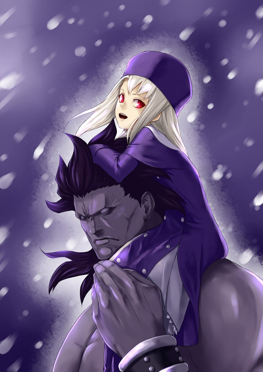 Fate/stay night、Fate系列、赫拉克勒斯 (Fate) 1名男孩 1名女孩 黑发 外套 帽子