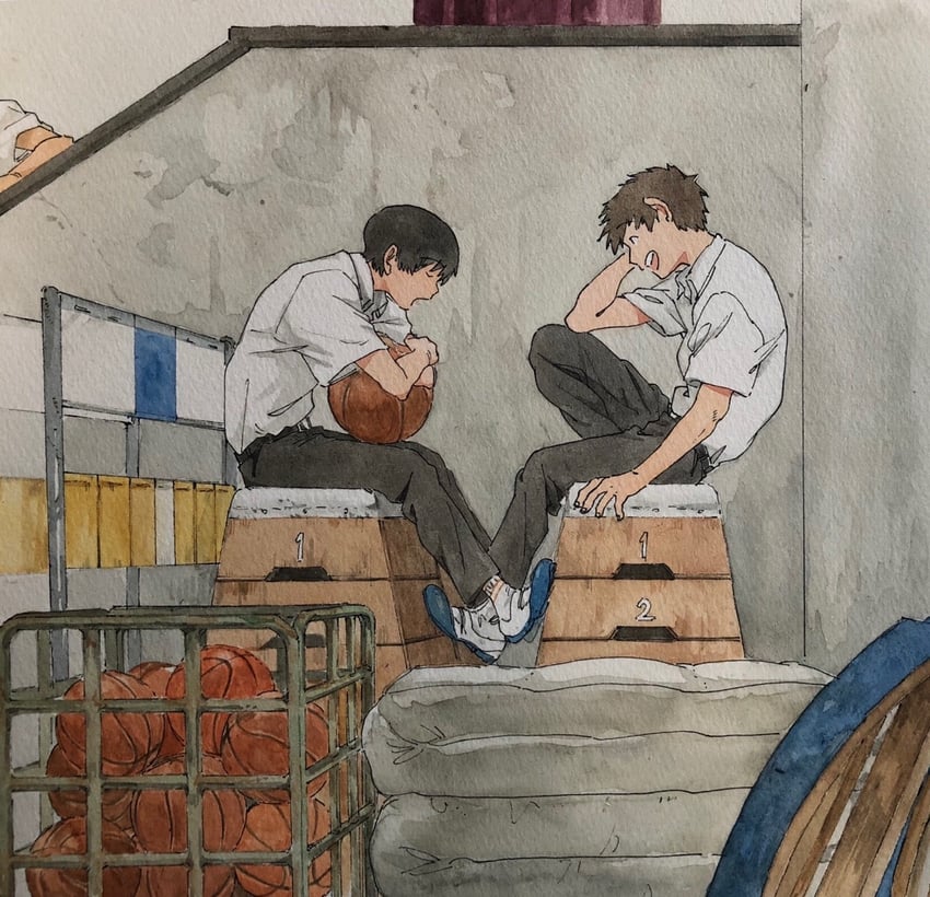 原创 2个男孩 球 篮球 腰带 腰带扣