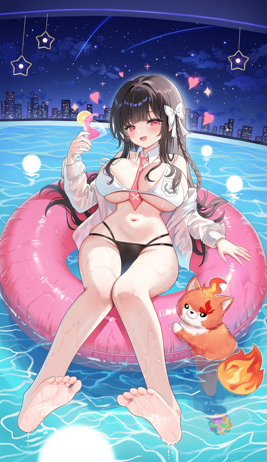 原创 :D 比基尼 黑色比基尼 黑发 齐刘海