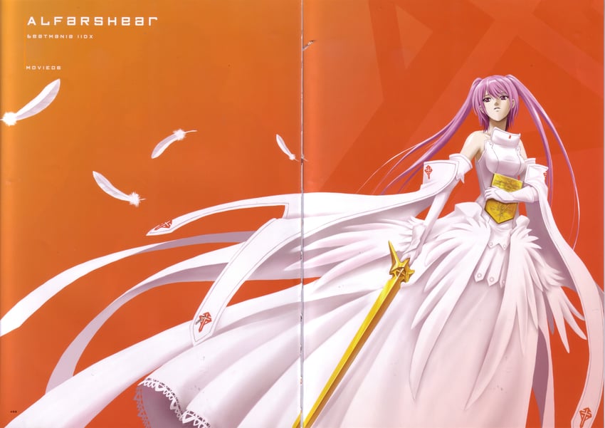 Beatmania IIDX、狂热节拍IIDX 13 DistorteD、Bemani 1名女孩 乳房 版权名 十字架 连衣裙