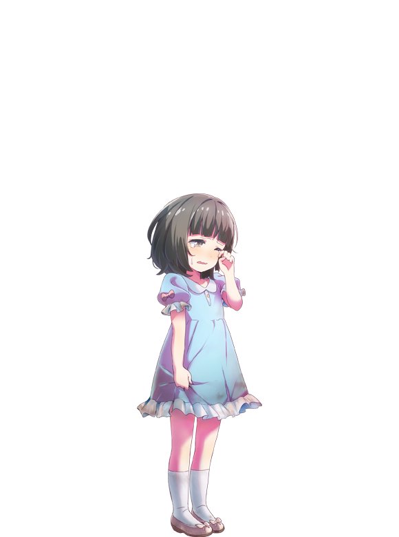 东京偶像计划、ruri (project tokyo dolls) 1名女孩 蓝色连衣裙 齐刘海 波波头 蝴蝶结