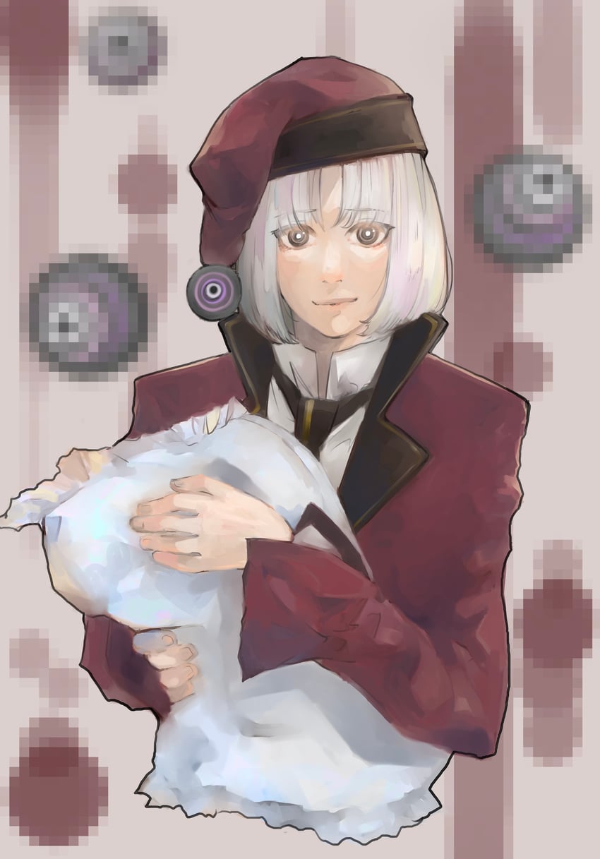 Fate/strange Fake、Fate系列、弗朗索瓦·普瑞拉蒂（Fate） 1名男孩 波波头 闭嘴 躯干截断 帽子