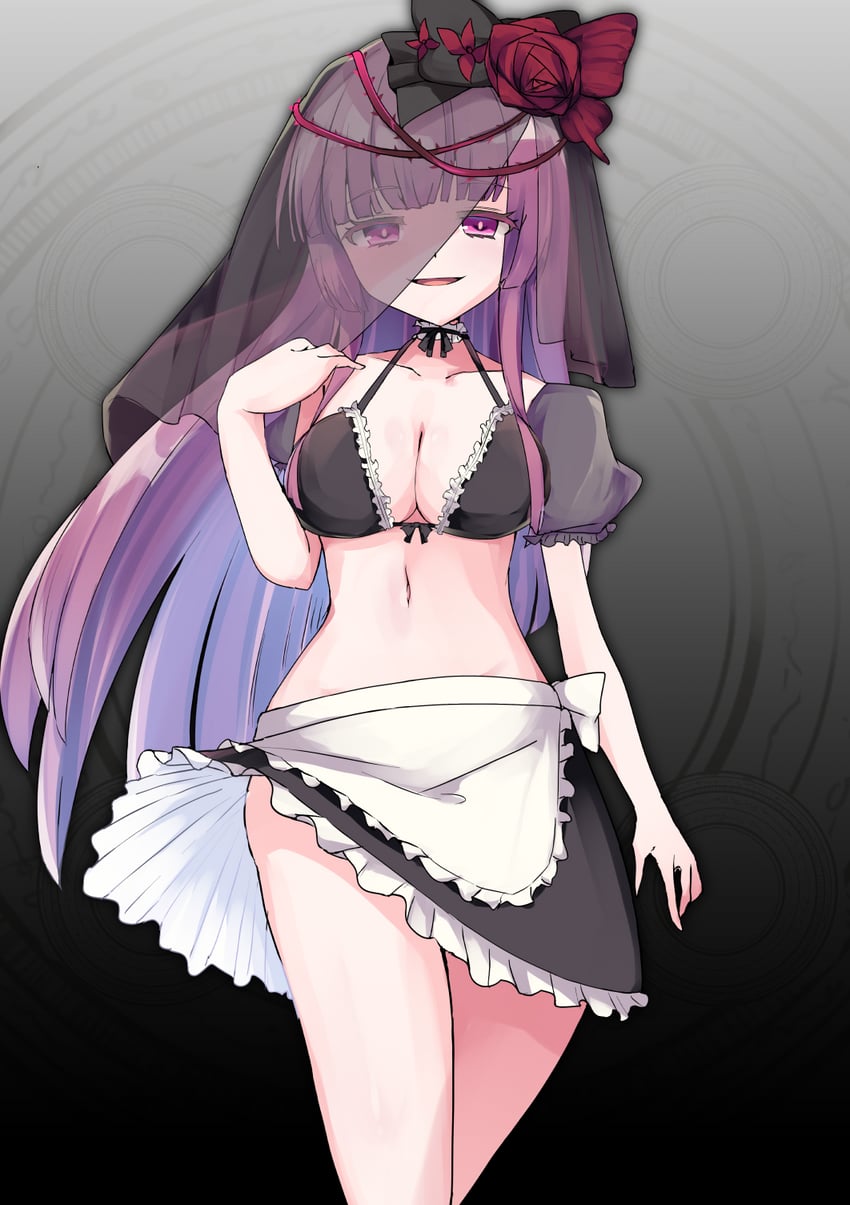 格林笔记、chaos juliet (grimms notes) 1名女孩 替换服装 围裙 比基尼 乳房