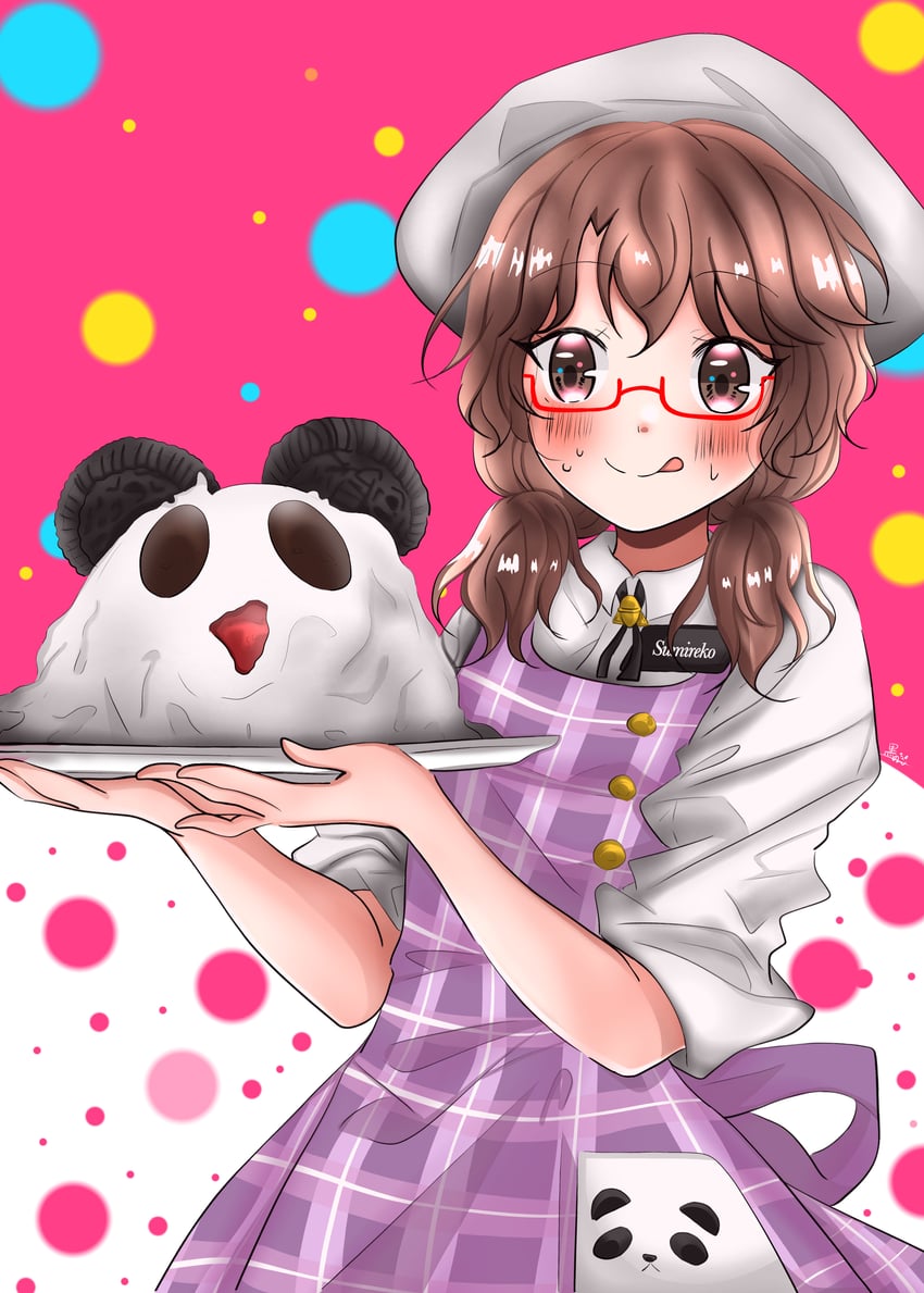 东方Project、宇佐见堇子 1名女孩 :p 改装服装 围裙 后背蝴蝶结