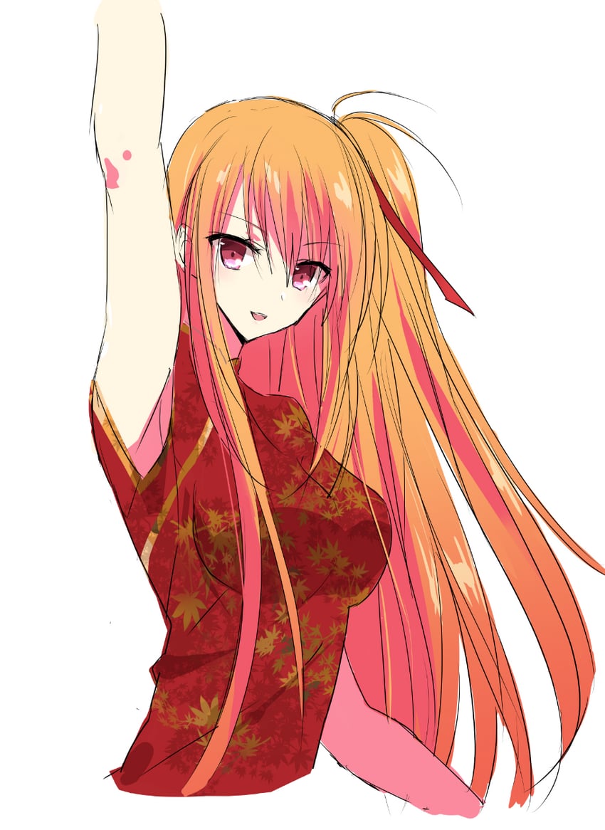 夏洛特 (动画)、西森美砂 1名女孩 :D 替换服装 举手 腋下