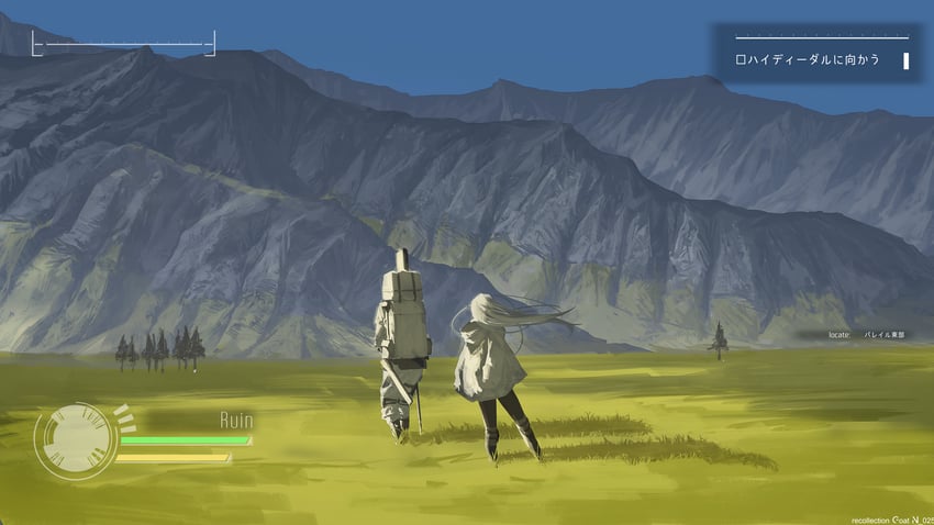 原创 1名女孩 背包 包 黑色靴子 黑裤子