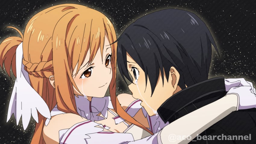 刀剑神域、刀剑神域：Alicization、刀剑神域：爱丽丝篇 异界战争 1名男孩 1名女孩 铠甲 作者名 露肩
