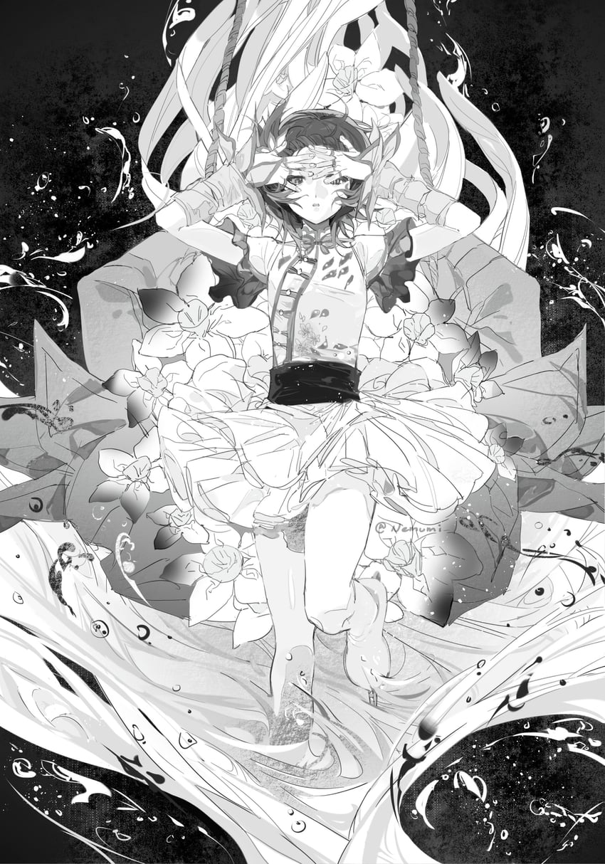 金牌得主 (漫画)、结束祈 1名女孩 辫子 编织刘海 小孩 露肩袖