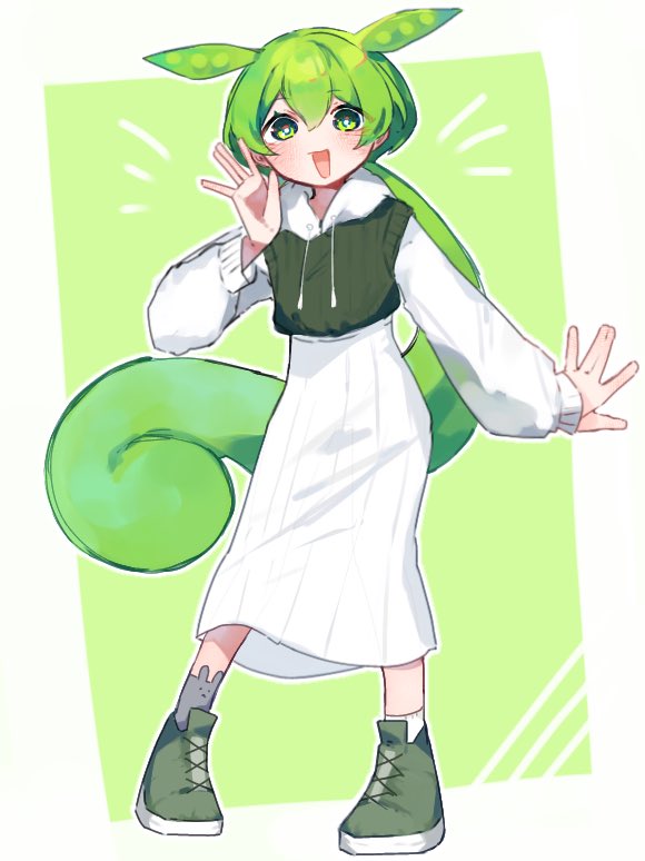 VOICEROID、Voicevox、东北俊达萌 1名女孩 :D 替换服装 连衣裙 全身