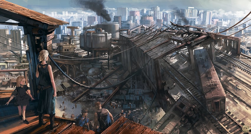 原创 荒废的 建筑物 城市 色差/对比 瓦楞锌铁皮