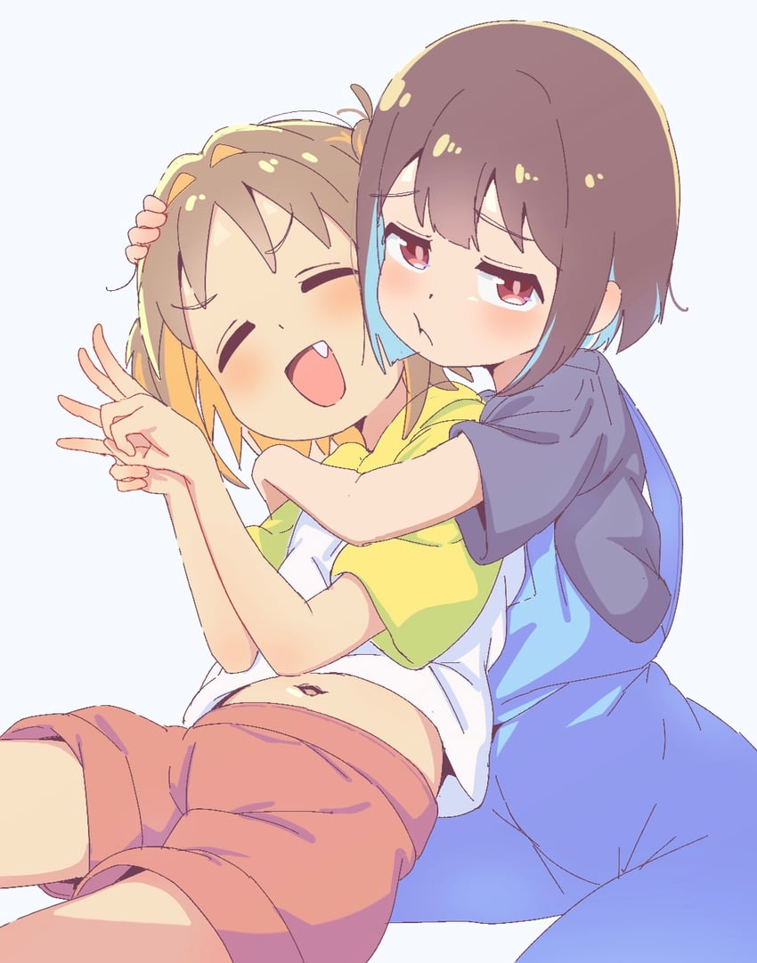 别当欧尼酱了！、绪山红叶、冈旭 2名女孩 :D :t 裸臂 黑衬衫