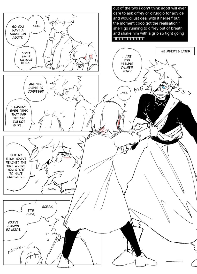 魔法帽的小工坊、可可 (魔法帽的工作室)、奇弗利 (魔法帽的师徒) 1名男孩 1名女孩 蓝眼 脸红 漫画
