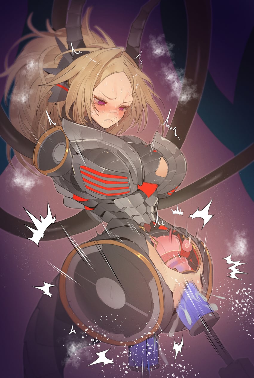 游戏王、doomz vii seven - elara 1名女孩 截肢 肛门 机器人 金发