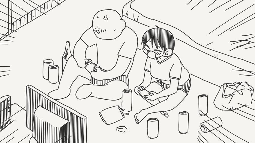 原创 1名男孩 1名女孩 惊讶 青筋 包