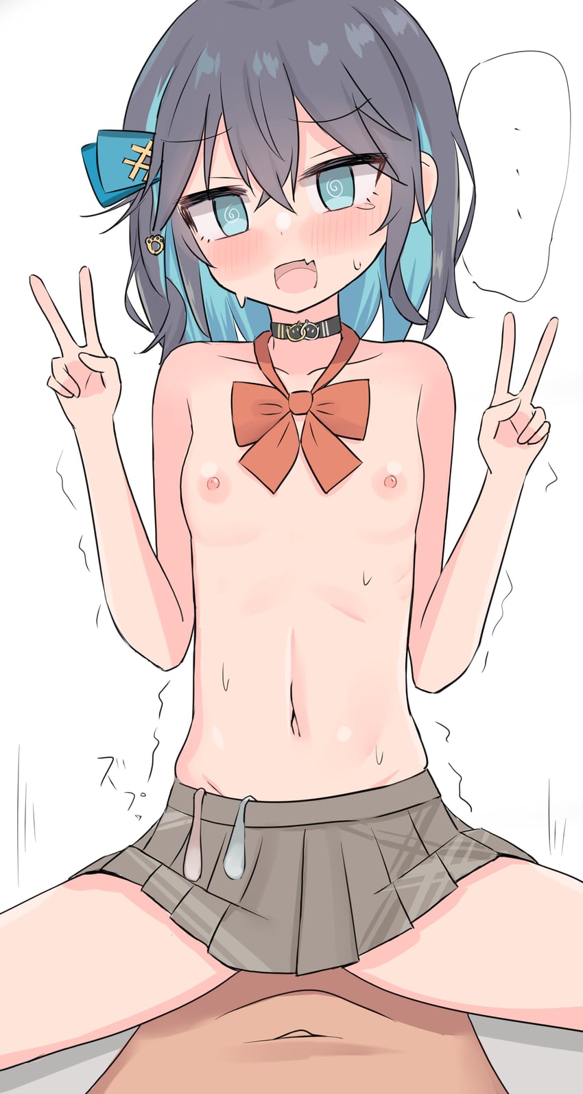 VOICEPEAK、青叶摩卡 ... 1名男孩 1名女孩 @_@ 黑发