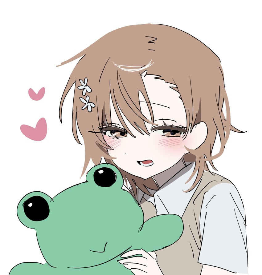 某科学的超电磁炮、魔法禁书目录、呱太 1名女孩 不对称刘海 生日 脸红 棕眼睛