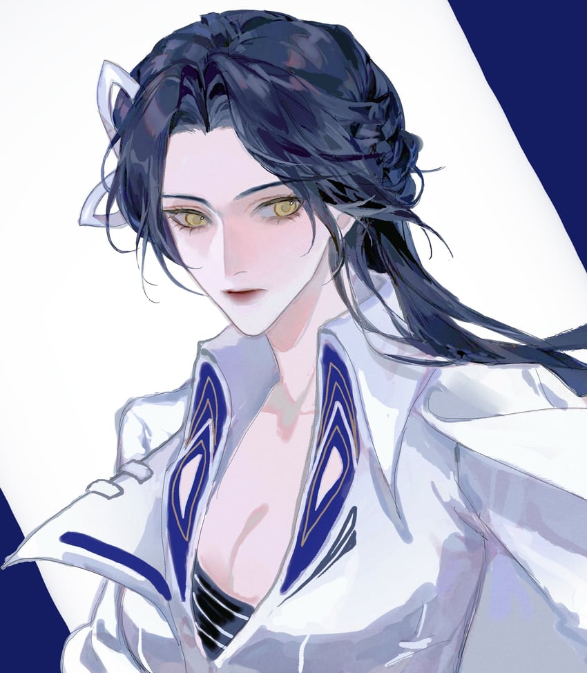 无期迷途、同构体 (无期迷途) 1名女孩 蓝眼 乳房 乳沟 项圈