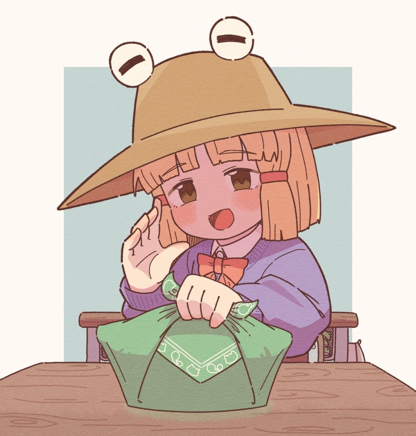 东方Project、泄矢诹访子 1名女孩 :D 改装服装 动物花纹 金发
